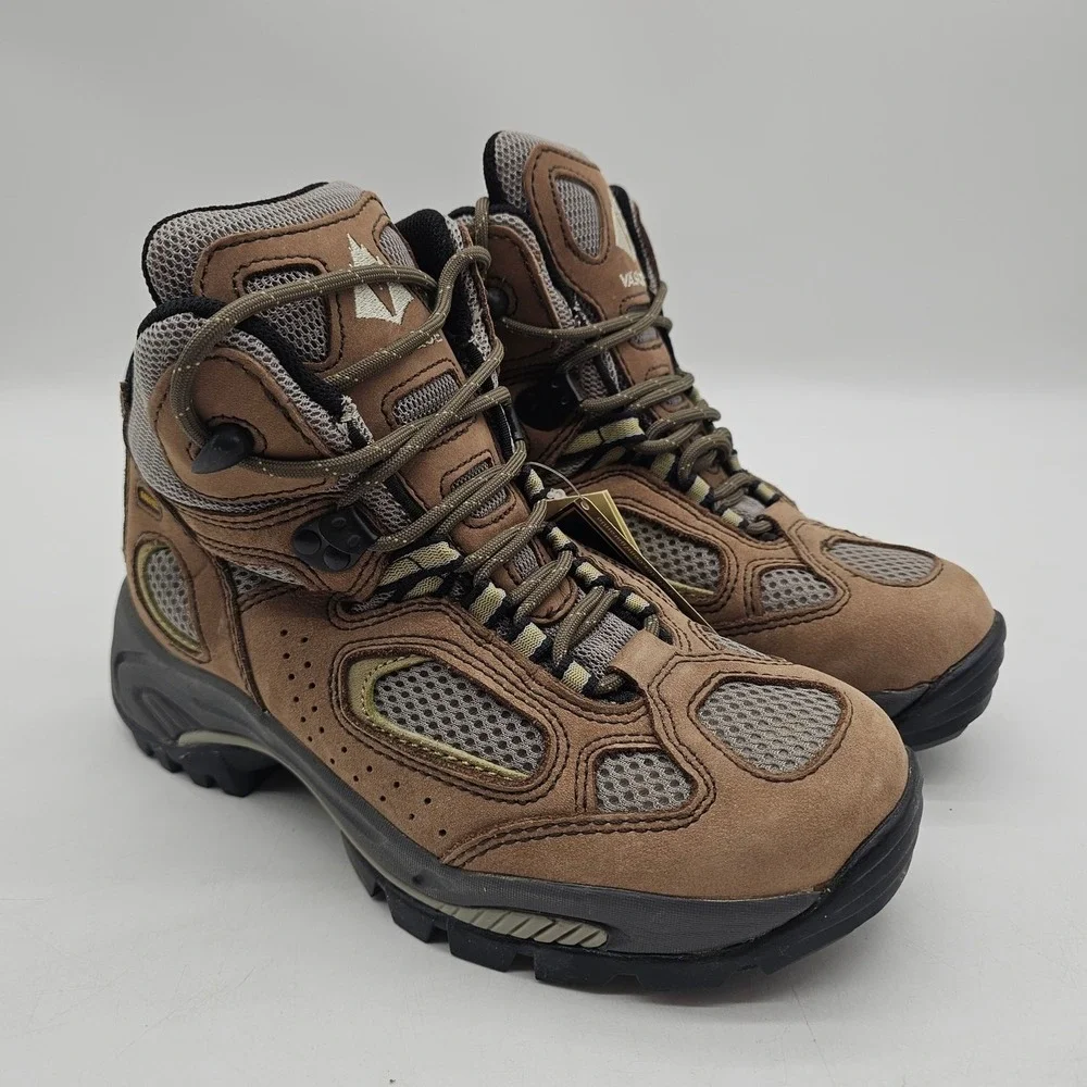 New Vasque Breeze Gore-Tex XCR Hiking Boot Waterproof Leather Mesh Women Sz 6.5